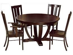 High Glossy Wooden Dining Table Set