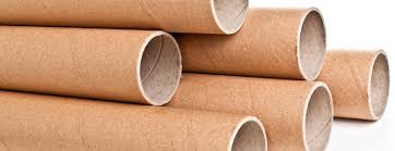 Plain Paper Tubes, Shape : Round