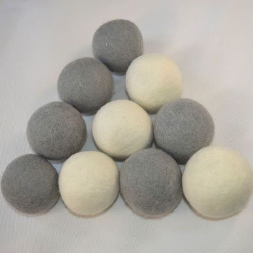 100% wool Felt Dry Ball, Packaging Type : White or colorful
