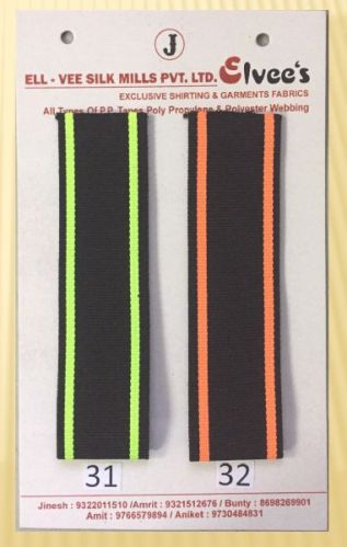 Border Designs Polyester Webbing (belts)