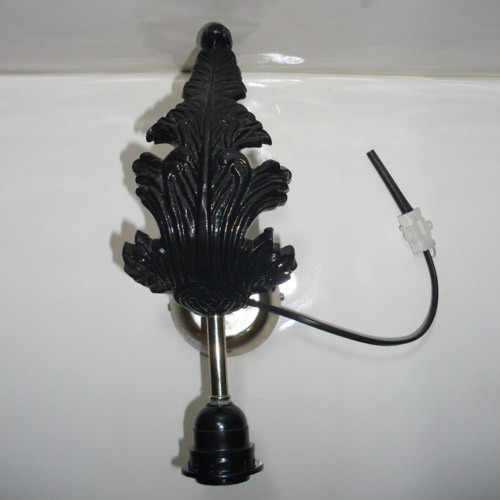 Tree Metal Wall Light Fixture, Color : Black