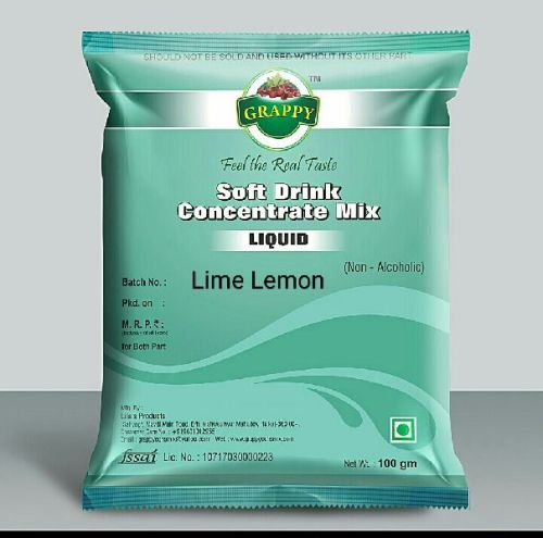 LIME LEMON SOFT DRINK CONCENTRATE MIX