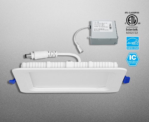 Anti-Glare LED Flat Square Downlight, Brand Name : GOLDSUNO