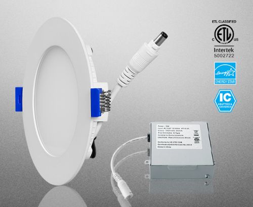 Standard LED Flat Round Downlight