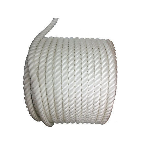 White Nylon Rope, For Rescue Operation, Length : 100-200 M/reel