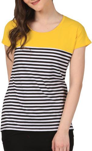 Ladies Round Neck T-Shirt, Size : X, XL, XXL