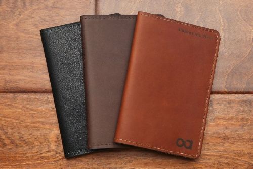 Leather Covered Notebook, For Office, School, Colllege, Etc.