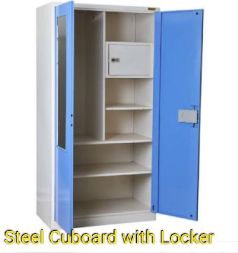 Steel Cupboard With Locker, Feature : Eco Friendly, Durable Etc.