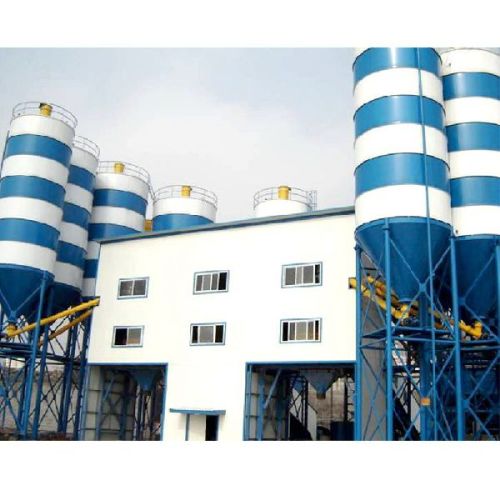 Belt Conveyor Ready Mix Concrete Mixing Plant