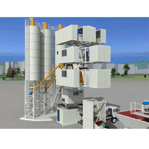 Constructions 120m3/h Container Concrete Plant