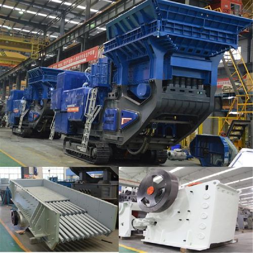 Movable Tracked Jaw Crushing Plant