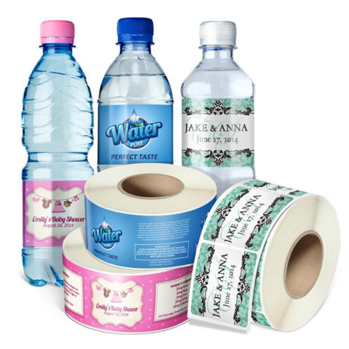 Roll Water Bottle Label