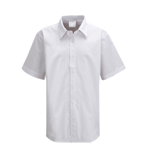 Cotton Plain Boys White School Shirts, Size : Small, Medium, Large, XL