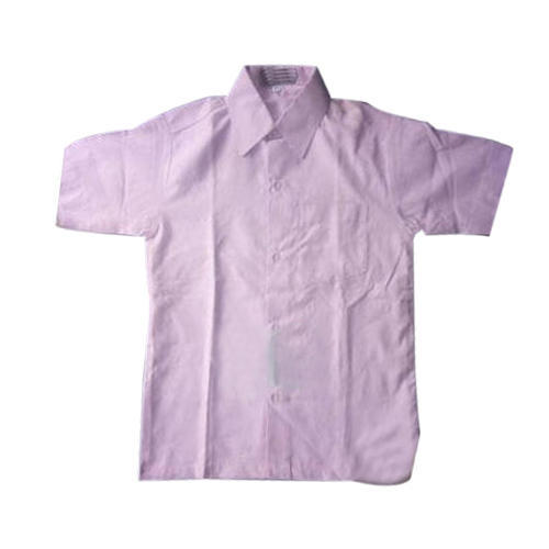 Boys Light Pink School Shirts, Size : Small, Medium, Large