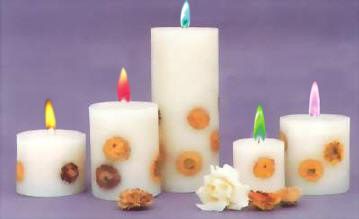 Decorative Taper Candles