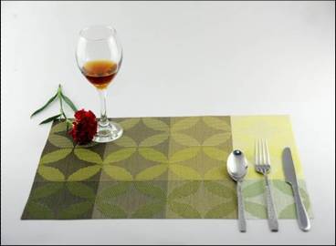 New Flower PVC Eat Mat