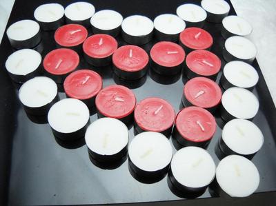 Romantic Tea Light Color Candle