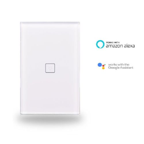 WiFi Wall Switch (US/EU), Packaging Type : white