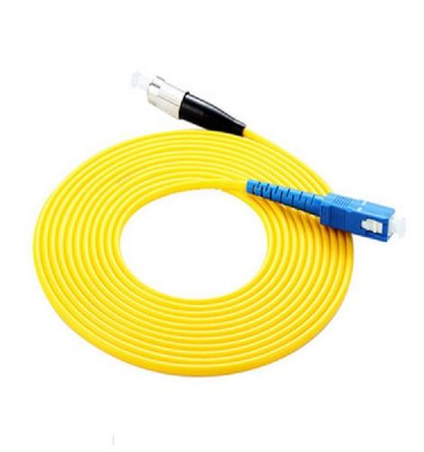 SC-FC 9/125m Single Mode Fiber Optic Patch Cable