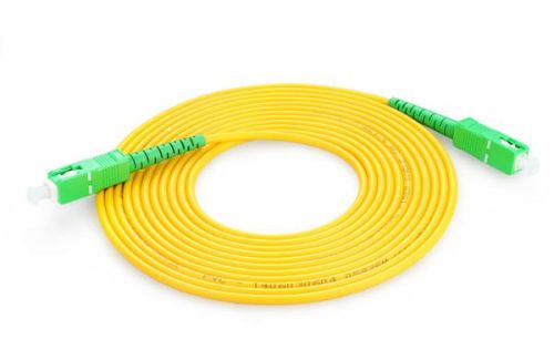 SC APC-SC APC 9/125m Single Mode Fiber Optic Patch Cable