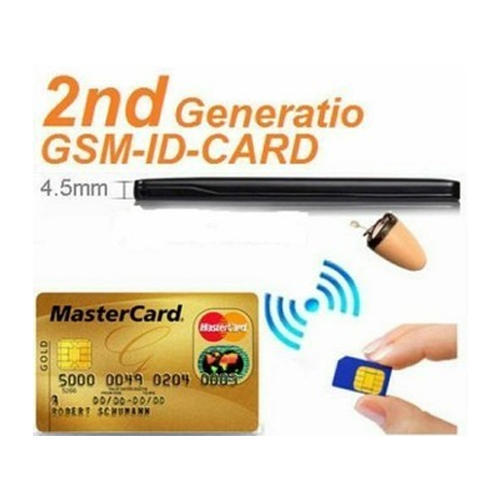 Spy GSM ATM Card With Nano Earpiece