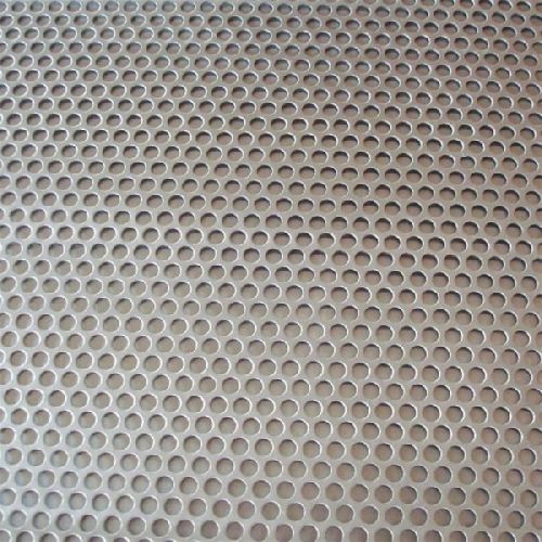 Round Hole Galvanized Perforated Metal Sheets