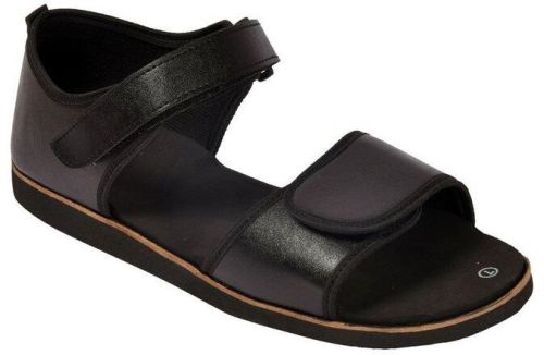 Mens Dia Foot Black Diabetic & Orthopedic MCP Sandal