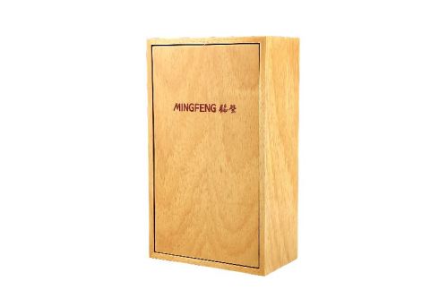 Natural Flat Lacquered Wooden Display Packaging and Wine Box