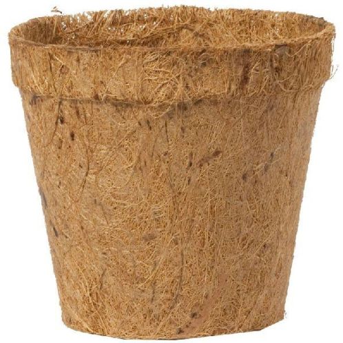 Coco Fiber Pots, Color : Brown