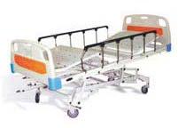 Rectangular Stainless Steel Polished ICU Manual Bed, For Hospitals, Feature : Durable, Easy To Place