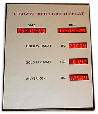 Jewellery Price Display