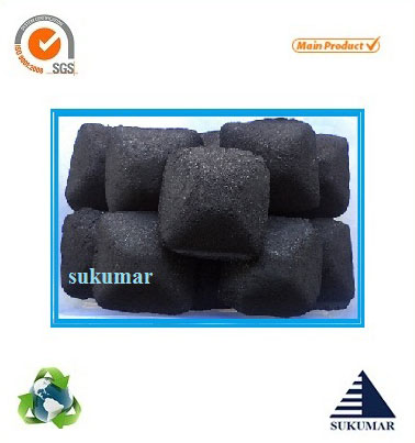 Coconut Shell Based Charcoal Briquettes