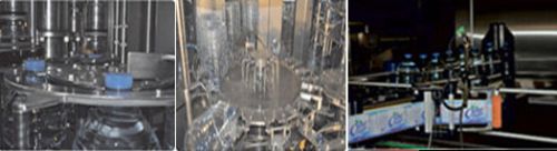 Rotary Rinser Filler Capper Machine