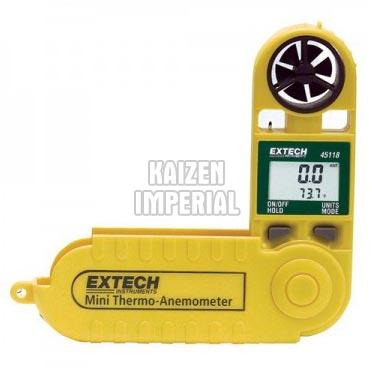 ABS Mini Thermo Anemometer, For Dew Point Temprature, Humidity, Display Type : Digital