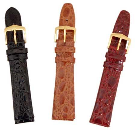 Padded Unstitched Leather Watch Straps