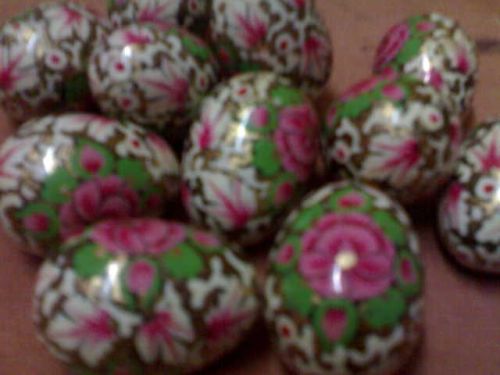 Handicraft Papier Mache Eggs