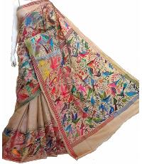 Kantha Stitch Saree