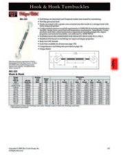 CROSBY HG-223 Hook & Hook Turn Buckle