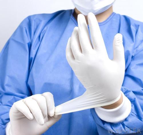 Rubber Surgical Gloves, Size : 6', 6.5', 7', 7.5' Etc.