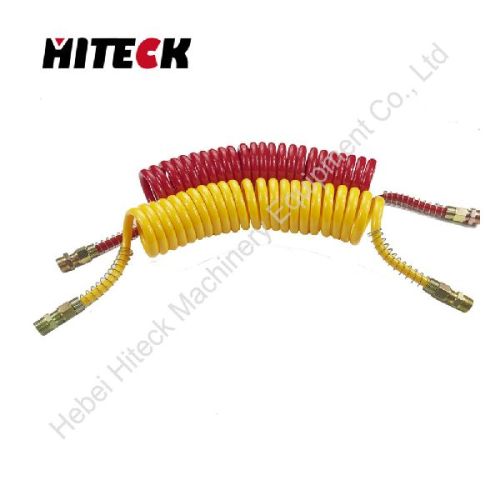 Flexible Air Brake PU Super Coil Hose Pipes