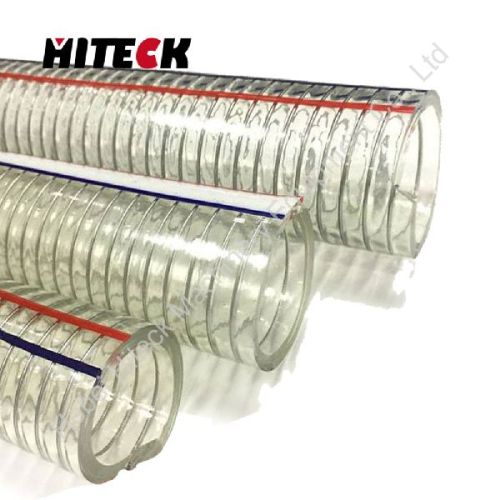 Flexible Steel Wire Reinforced Spring PVC Hose Pipe