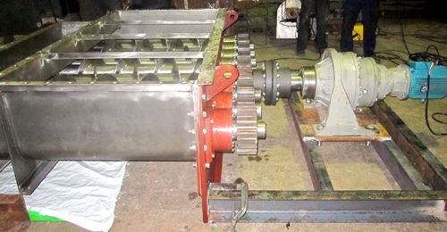 Polished Stainless Steel Multi Screw Conveyors