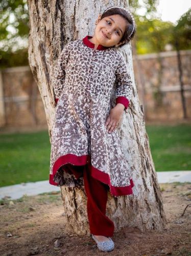 Printed Cotton Girls Designer Kurtis, Size : M, XL