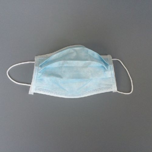 Disposable Breathable Protective Food / Medical 2-3 Ply Elastic Non-woven Face Mask