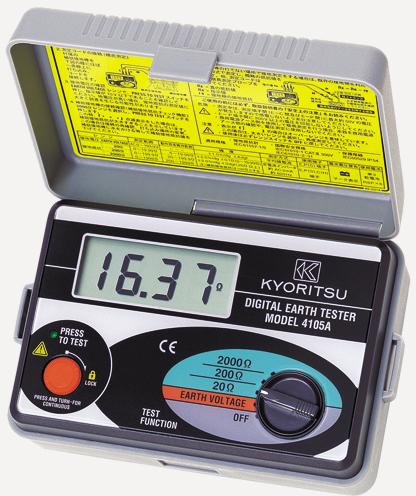 Earth Testers - MODEL 4105A, For Industrial