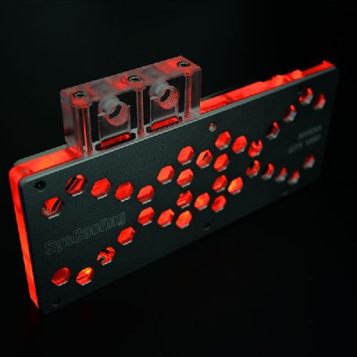 RGB Light Copper Full Coverage GPU Water Block
