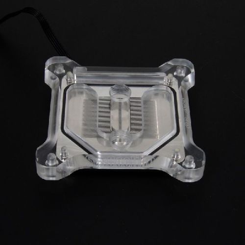 Rgb Light CPU Acrylic Cover Copper CPU Block