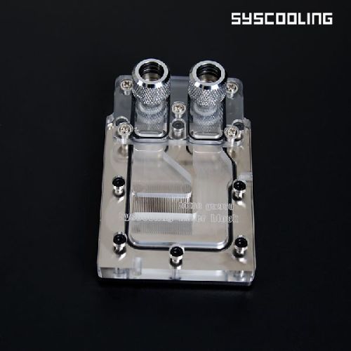 Transparent GPU Graphic Card Half Coverage Water Block