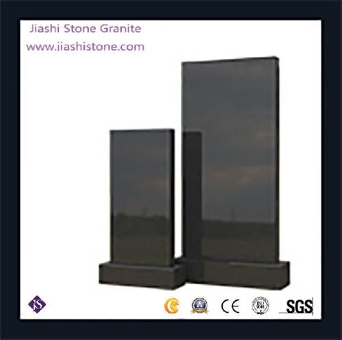 Polishsed Honed Flamed Shanxi Black Absolute Black Granite Tombstone Headstone Gravestone