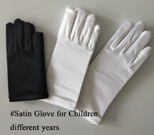 Satin Gloves For Girl
